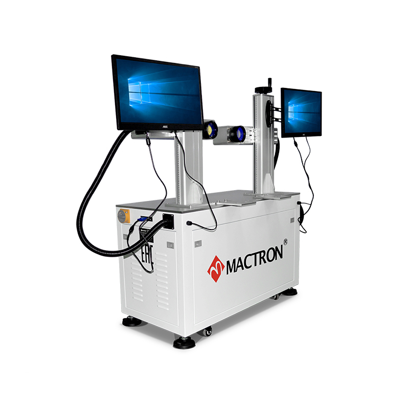 Machine de marquage laser à fibre de vanne personnalisée